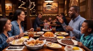 Family Dining Experience at Texas Roadhouse