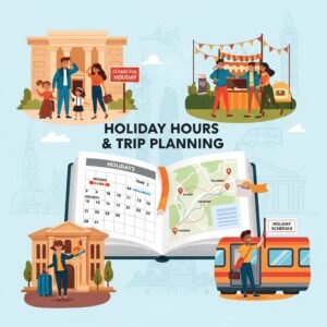 Why Holiday Hours Matter for Trip Planning