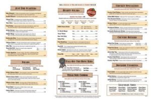 Texas Roadhouse Menu with Prices 2026