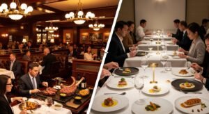 Compared to Steakhouses