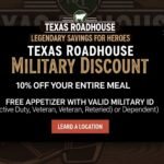 Does Texas Roadhouse Give Military Discount